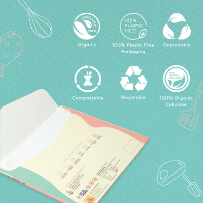 Qiwi Food Wrapping Paper - 100 Sheets | White, 10" x 11" | Microwave Safe | Multipurpose Food Wrapping Paper for Lunch Box, Tiffin Box, Food Storage | FDA Approved | Certified Food Grade Paper